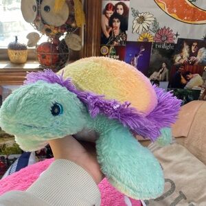 Vibrant Plush Turtle Stuffed Animal